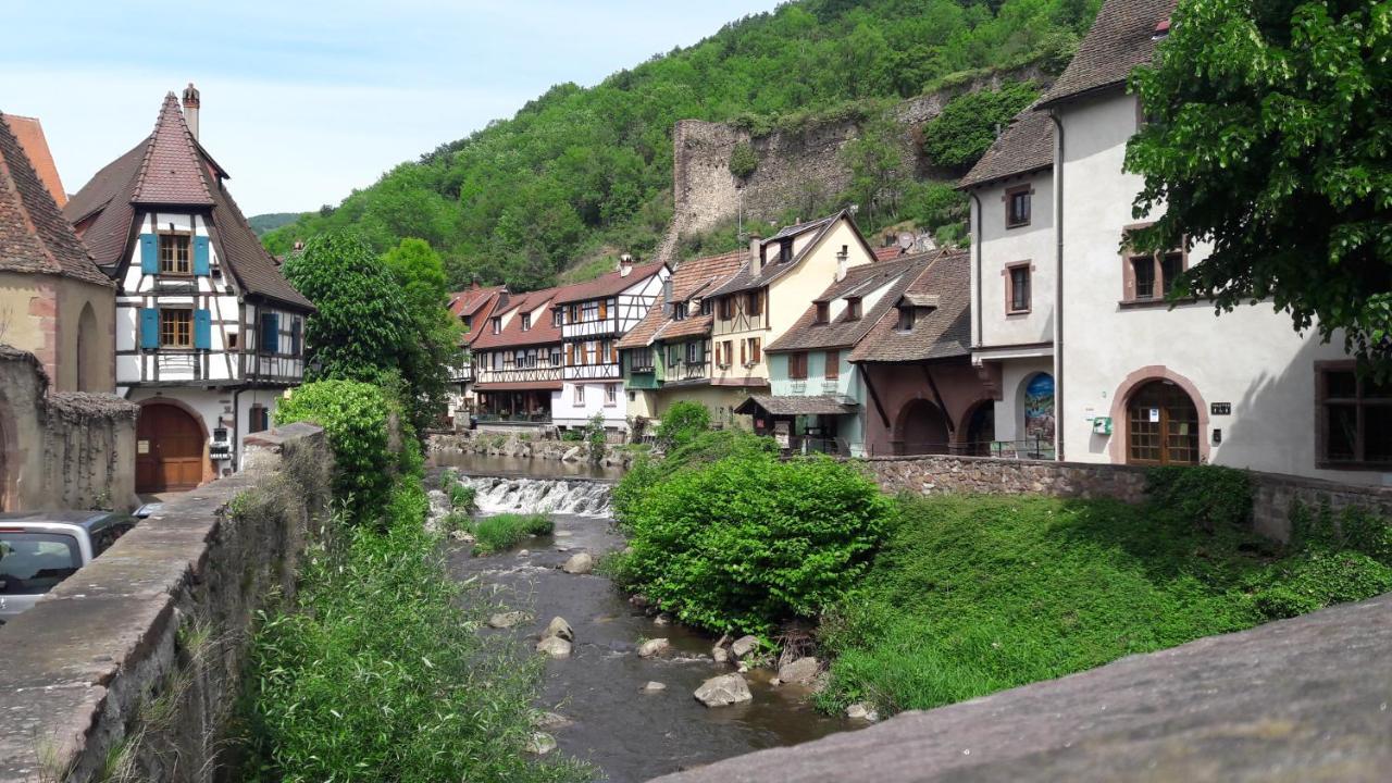 Gîtes individuels à Kaysersberg Esterno foto